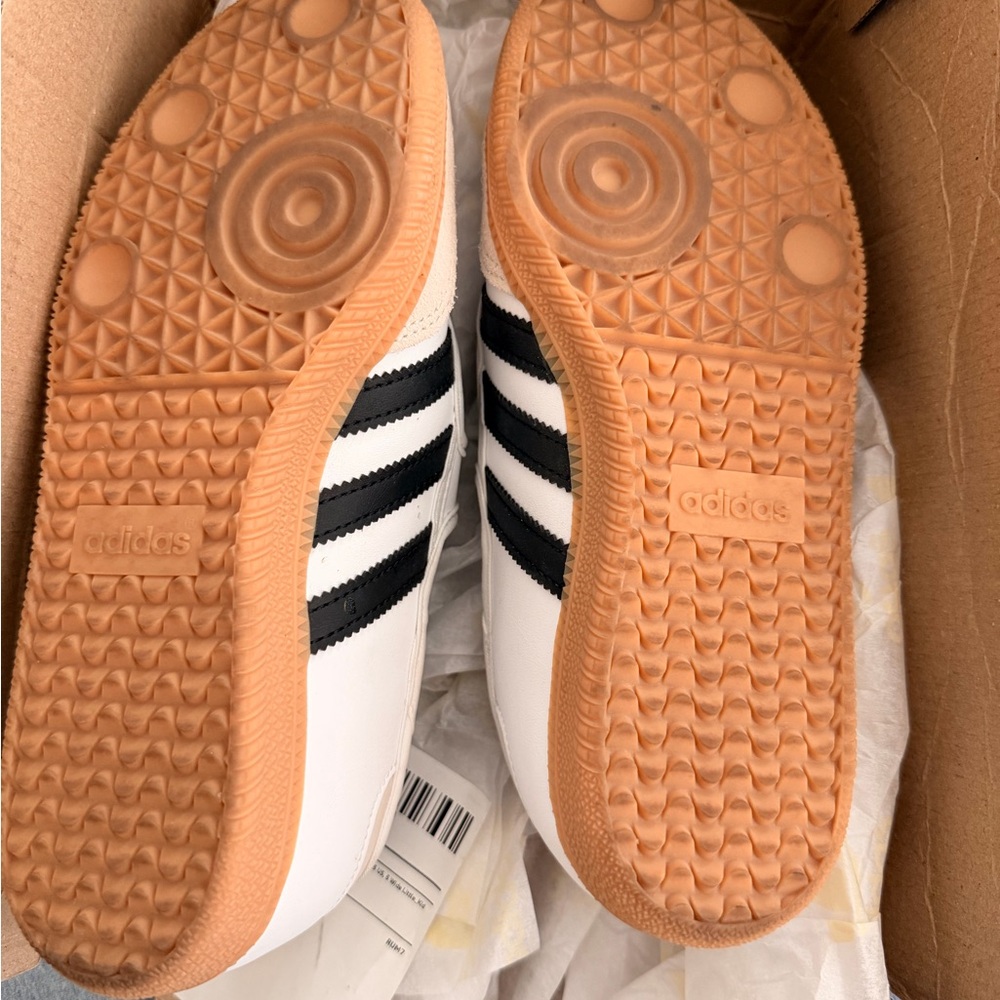 adidas samba mary janes Kids/womens Shoes in White and Black - Picture 3 of 7